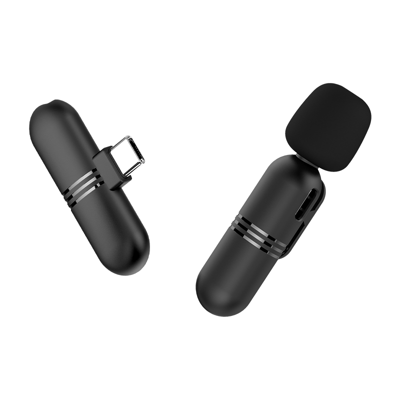 Soaiy MK9S Wireless Lavalier Microphone, Viog Recording Sound Card, Audio Recorder, Lavalier for Outdoor Live Streaming, Interviews, Short Videos, Vlogging, Noise Reduction Microphone, One-To System
