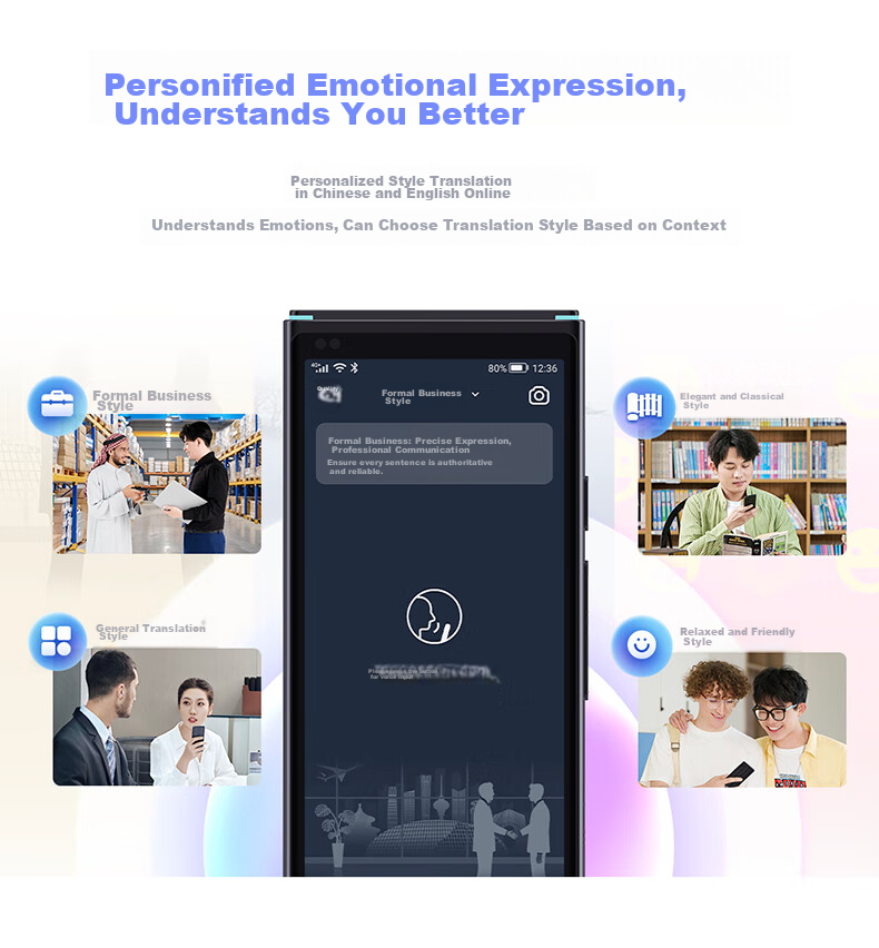 IFLYTEK Translation Device 4.0 Star Fire Edition Multi-Language Offline Voice And Photo Smart Translator Translation Pen for Overseas Travel And Real-Time Speaking Translatio 7