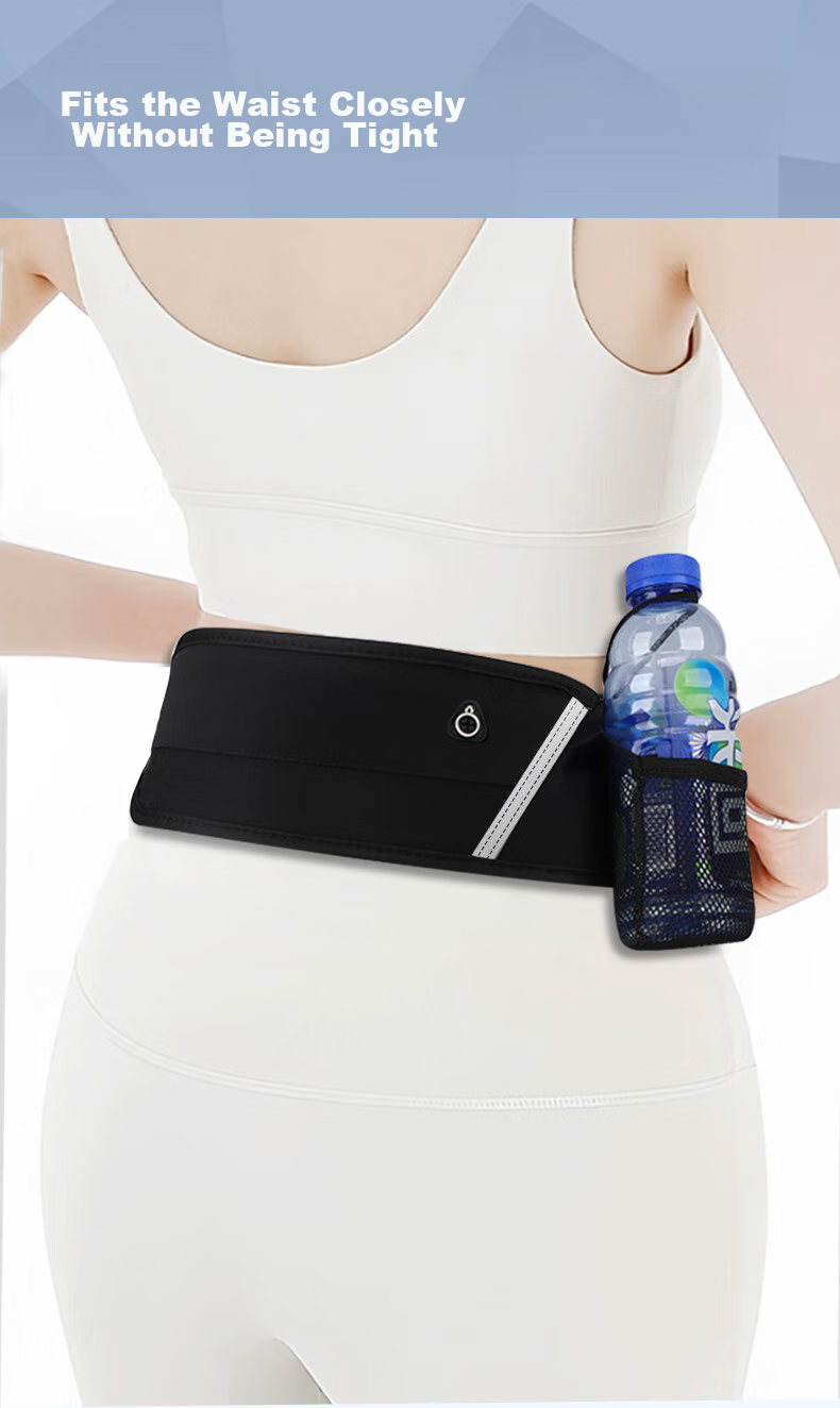 SooGree Sports Running Waist Pack, Unisex Large Capacity Cycling Marathon Outdoor Waterproof Multifunctional Phone Storage Bag 6