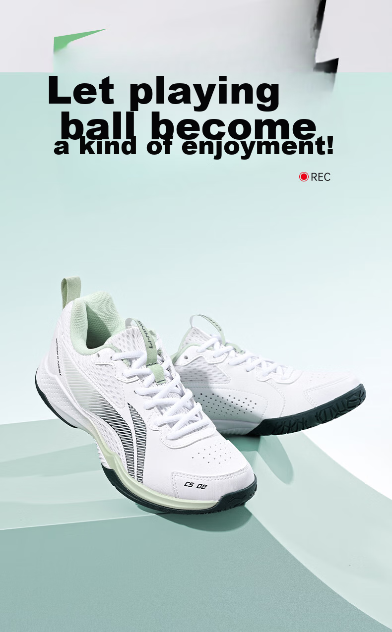 Li-Ning Badminton Shoes, Bopan Yun Men's And Women's Models, Non-Slip, Wear-Resistant, Shock-Absorbing, Ultra-Lightweight, Breathable, Competition Training Shoes, Sports Shoes 7