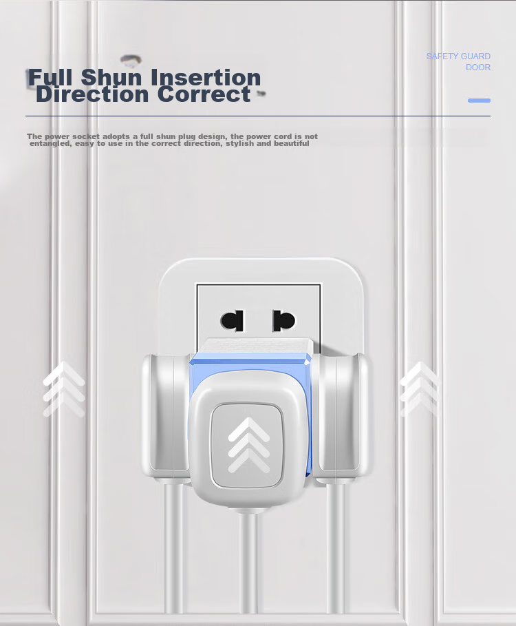 Cici Travel Adapter, 1 to 3 Power Converter/Adapter/Hexagonal Socket/Hexagonal Converter/Wireless Socket, 3-Prong Wireless Hexagon Q02 White 7