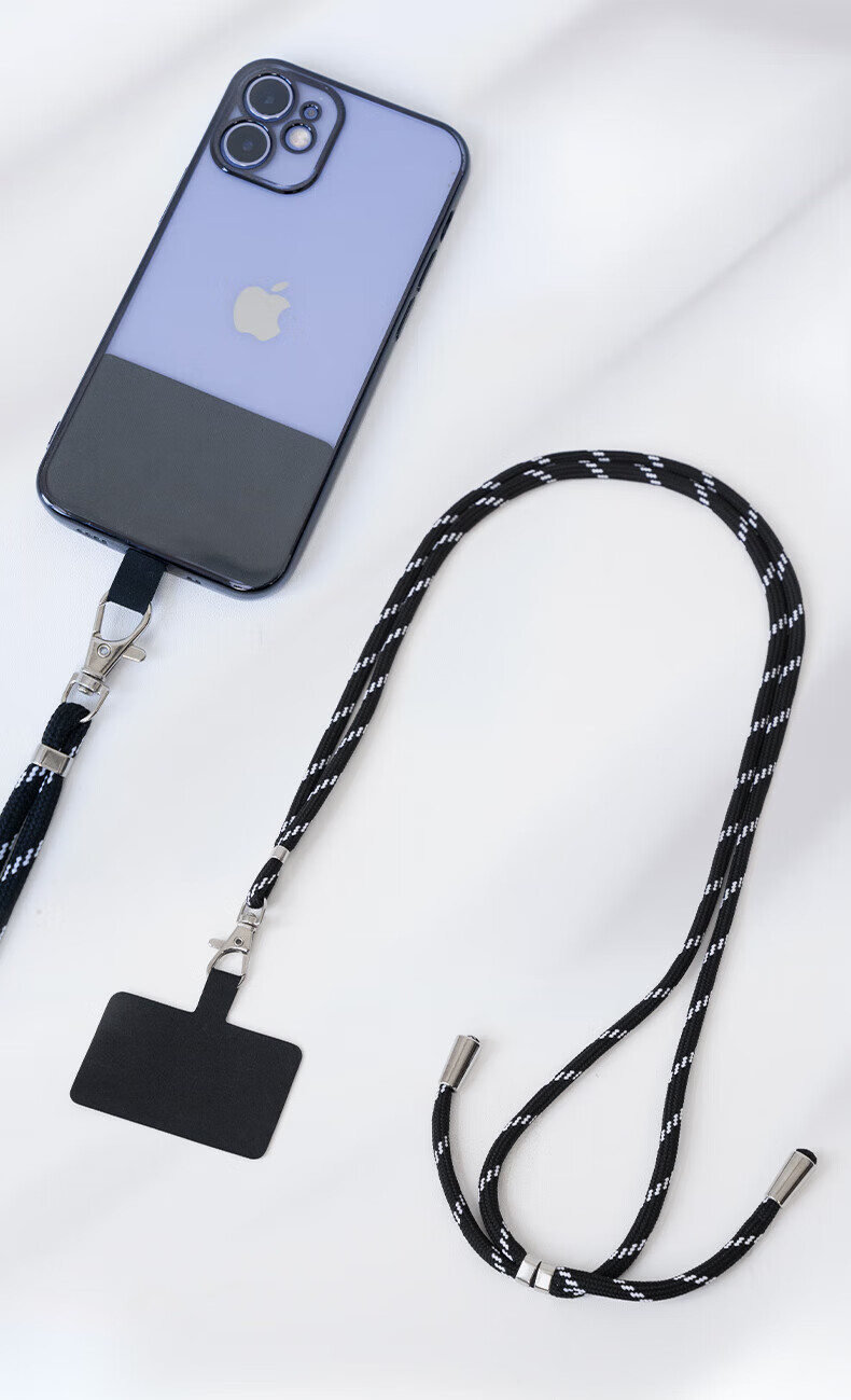 KOVOL Phone Lanyard, Neck Strap, Crossbody, Adjustable Length, Retractable, Anti-Loss Wrist Strap, Long Style, Suitable for Apple, Huawei, Android, Zodiac Year, New Malaysia Year, Trendy, Festive, Red Color, Comes with Clip 1