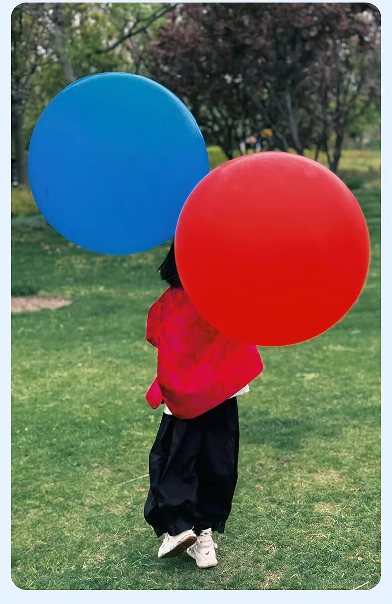 Duomeiyi Birthday Large Balloon, 36 Inches, Red, Children's Balloon, Birthday Scene Decoration, Outdoor Atmosphere, Photo Props 7