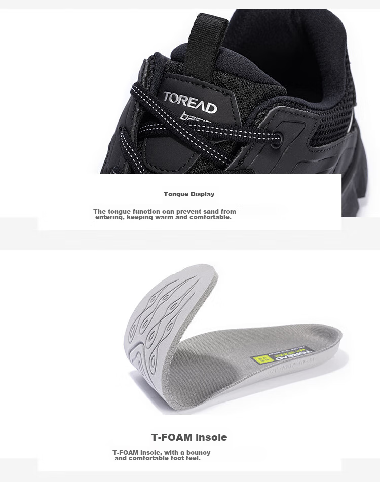 TOREAD Hiking Shoes for Men, Spring And Summer, Non-Slip, Wear-Resistant, Breathable Mountaineering Shoes, Lightweight Casual Sneakers TFAACN81916 10