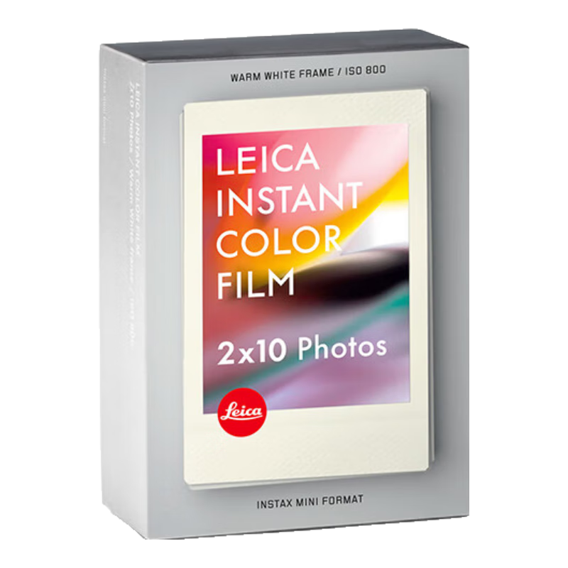 Leica SOFORT Instant Film White Border Color Film Pack (20 Sheets) 19679