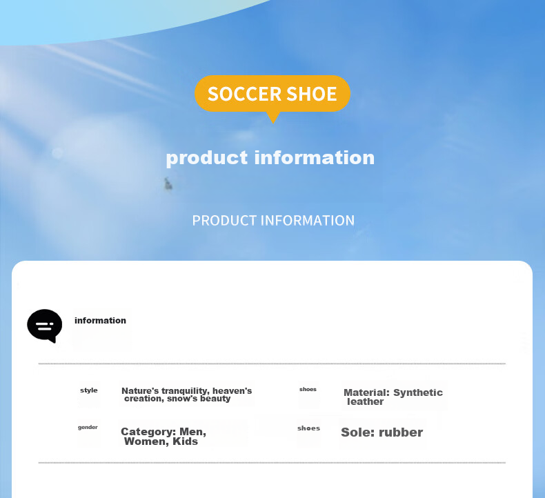 Li-Ning Soccer Shoes for Children And Students, Molded Studs, Ages 6-12, Velcro, Boys' Big Kids Elementary School Students Professional Competition Soccer Shoes, Size 31 19