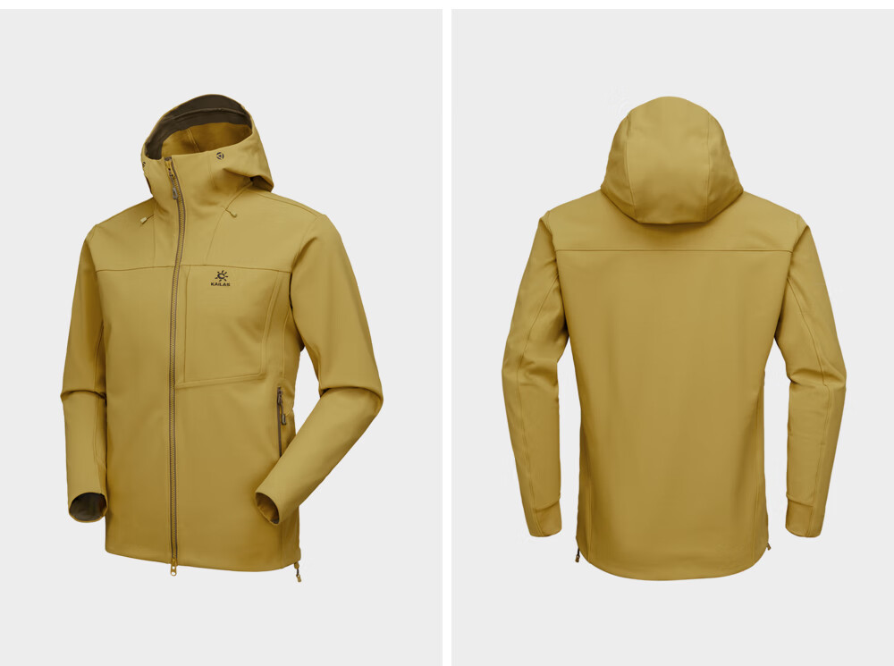 KAILAS M8 IC Men's Fleece-Lined Softshell Jacket Breathable Stretch Windproof Durable Hooded Mountaineering Coat 16