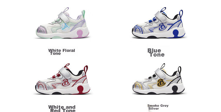 BALABALA Children's Shoes, Toddler Walking Shoes for Boys And Girls, Spring New Style Shoes, Non-Slip Comfortable Outdoor Footwear for Young Kids 3