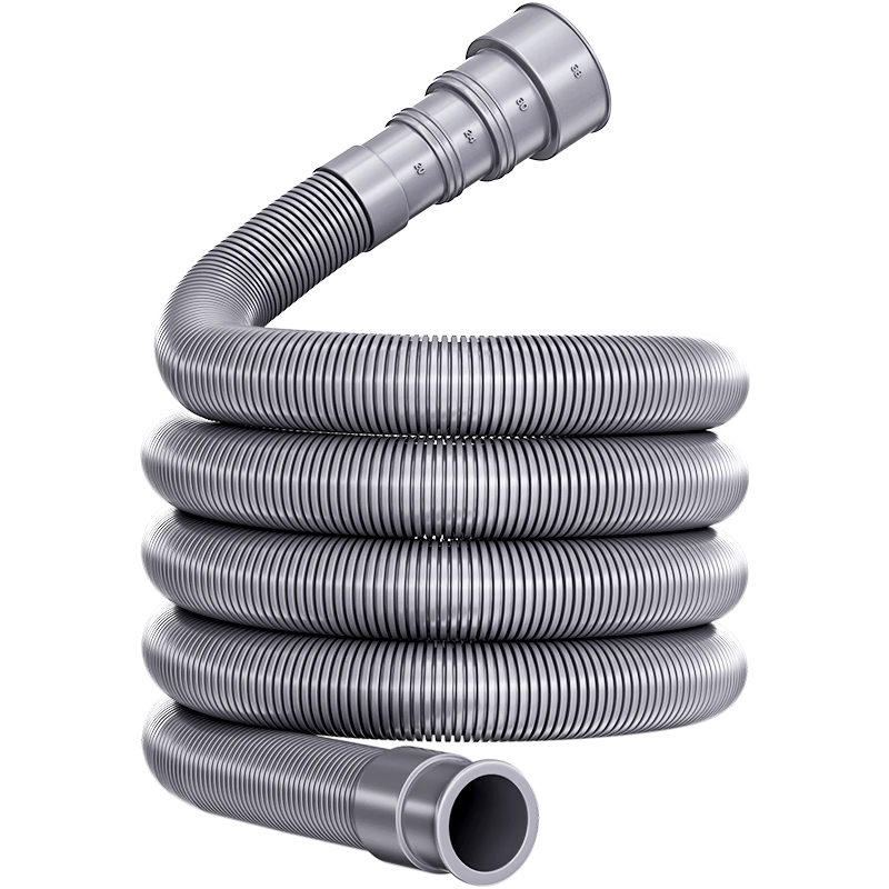 Muvi Washing Machine Drain Hose Extension Pipe, Bottom Outlet Flexible Hose, Extended Connector, Universal for Fully Automatic Drum And Impeller Washers, 3m Length, PSG30Z Model