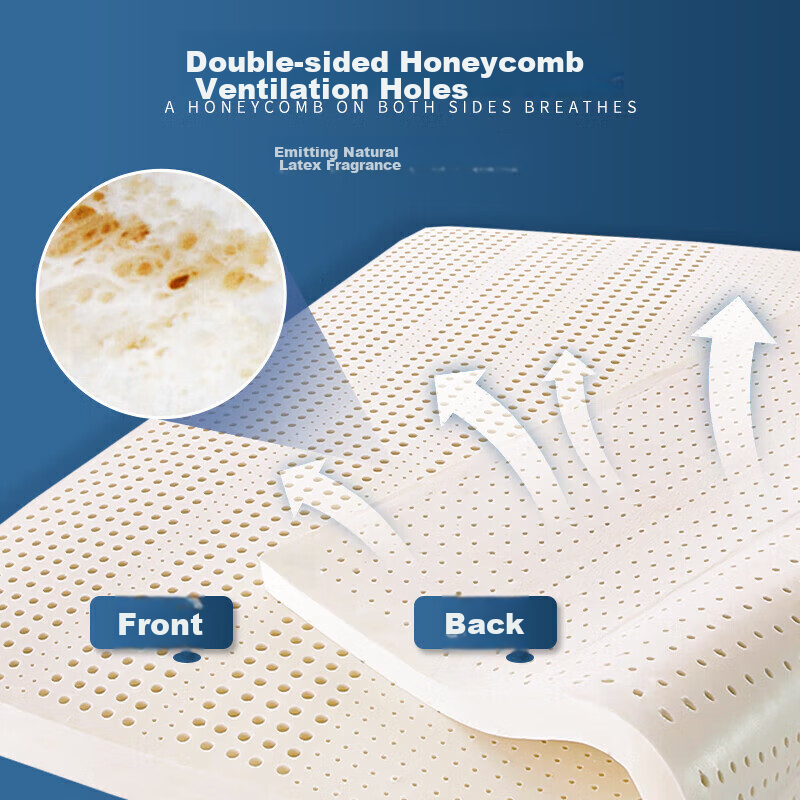 Paratex ECO Latex Mattress, 94% Content Thai Imported Natural Latex Core, Thickened Pad, 1.5x2 Meters, 7.5cm Thick