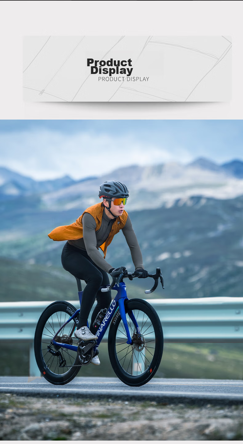 LAMEDA Windproof Cycling Vest with Storage, Road Bike Gear, Quick-Dry Cycling Jersey for Men And Women, Casual Color, Size L 11