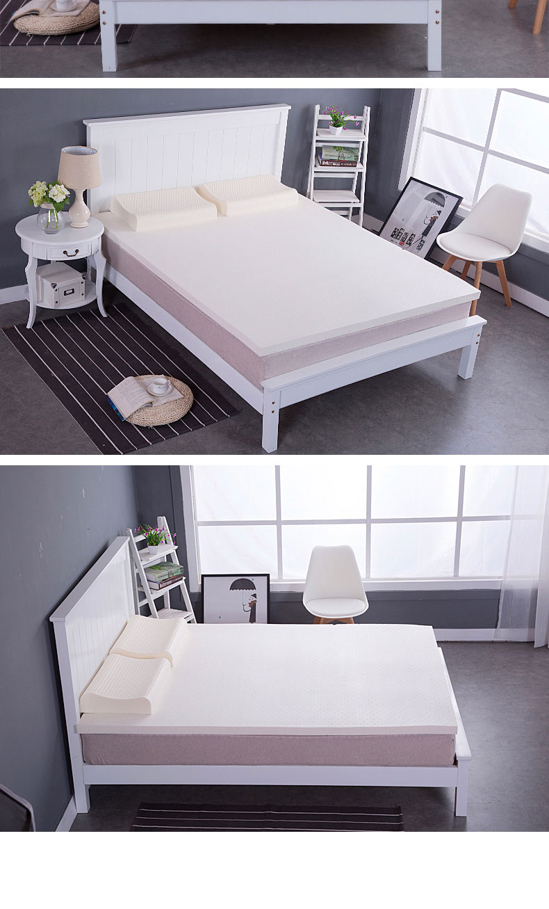 Baopo Latex Mattress, Imported from Thailand, Natural Rubber, Single Bed for Students' Dormitory, Mattress Pad, 90*190*3cm 10