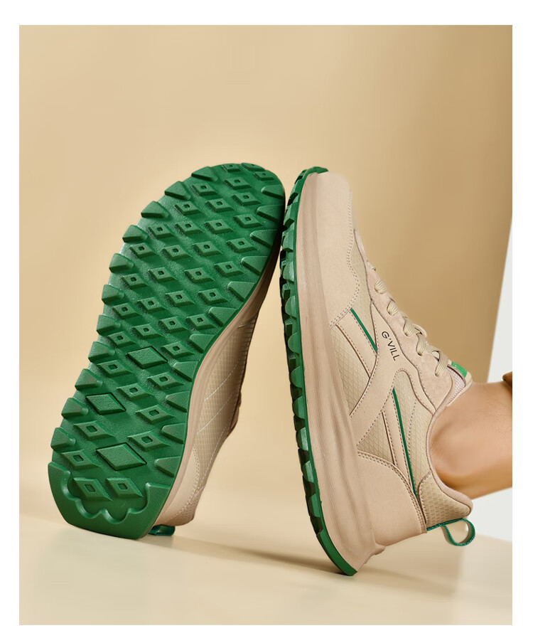 Guizhibu Men's Sports Shoes, Autumn And Winter 2026 New Style, Genuine Leather, Versatile Travel, High-End Non-Slip, Light Luxury, Running And Casual Shoes 13