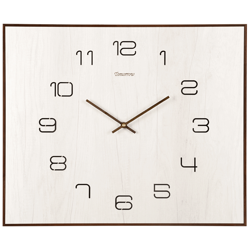 Hense Electric Meter Box Decorative Wall Clock, Living Room Power Switch Cover, Distribution Box Concealment Clock, Quartz Clock HW363 Large Size 61.5cm