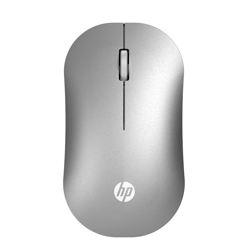 HP DM10 Wireless Bluetooth Dual-Mode Mouse, Business Office Wireless Mouse for Apple Laptops, Quiet Bluetooth Portable Wireless Mouse, Silver