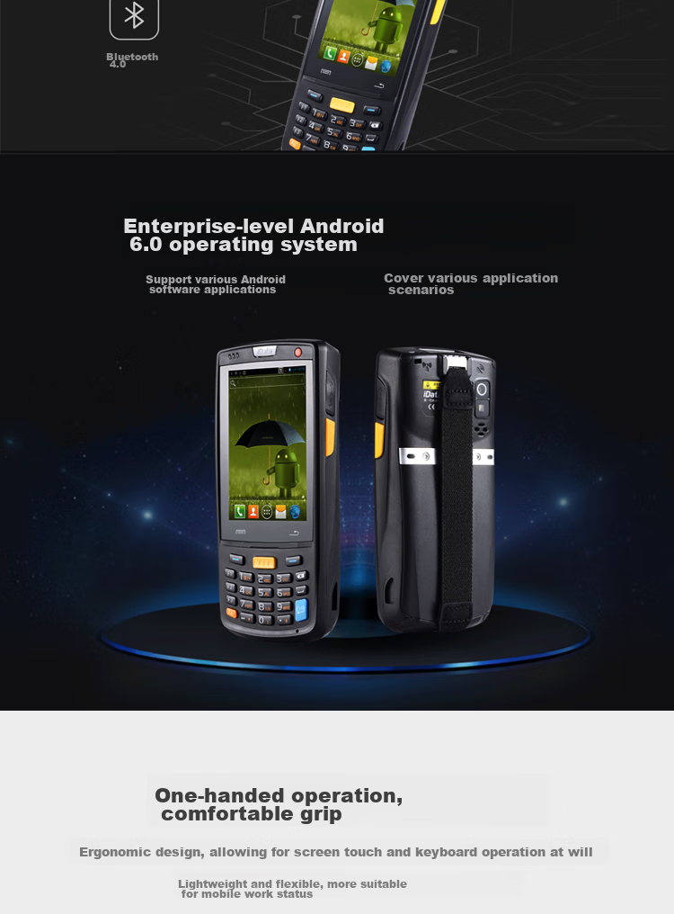 IData (Yingda) 95W Two-Dimensional PDA Handheld Data Terminal, Barcode Scanner Collector Industrial Smartphone for Warehouse Logistics Express Hospital, Official Warranty One Year 5