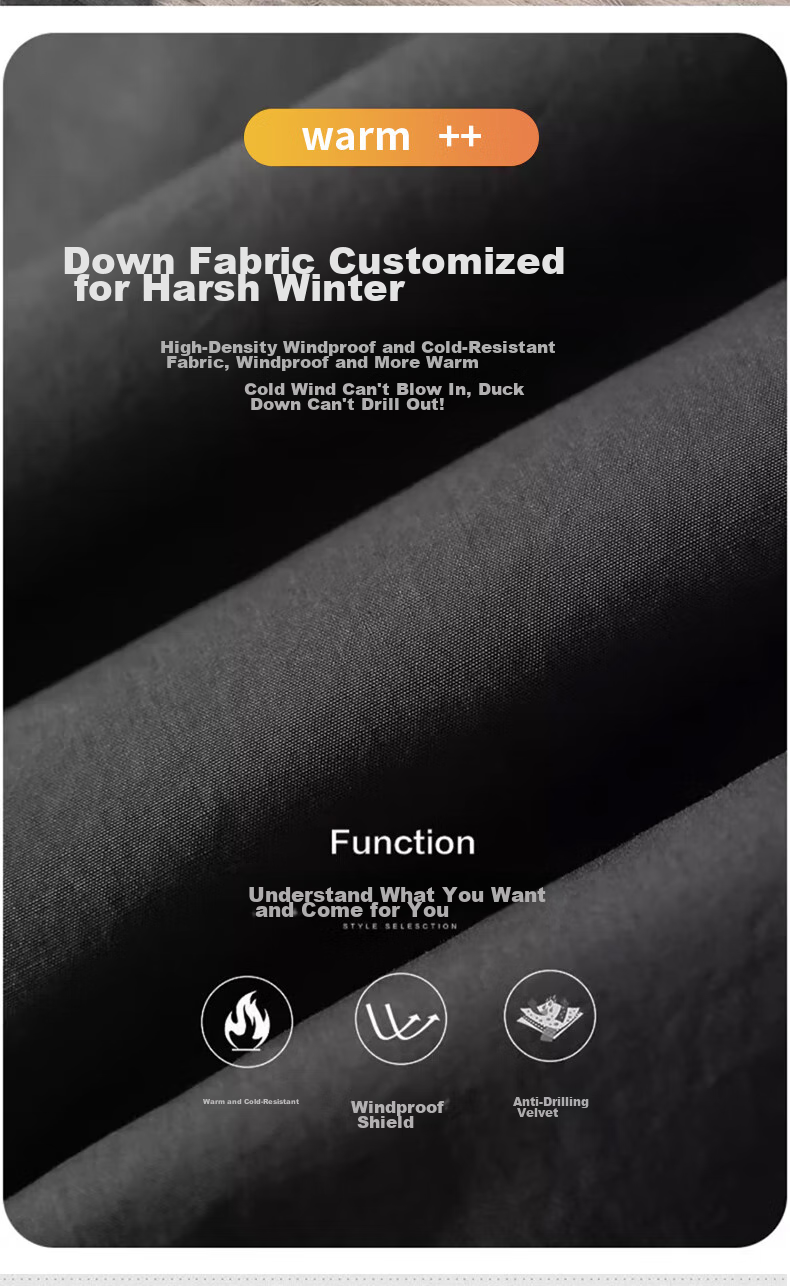 LangSha Women's Workwear down Pants [26 Autumn And Winter New Arrival], Outer Wear White Duck Down Pants, Cold-Resistant Cotton Pants, Northeast Extra Thick Warm Pants 3
