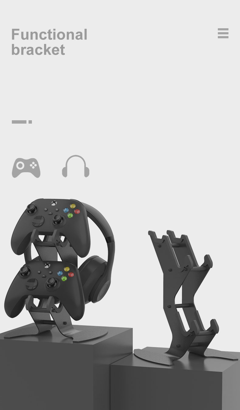 KETENG Xbox Wireless Controller, Xbox Series X/S Gamepad, Headset Stand, Universal 1