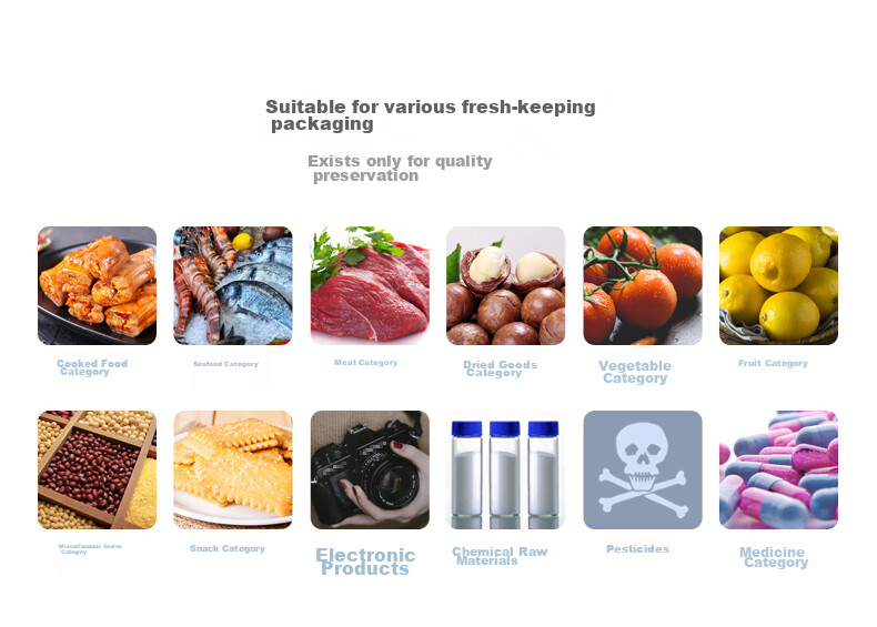 Jinghuisichuang Vacuum Food Bags [Textured 20*30cm], PE+PA Fresh-Sealing Bags, Air-Drawn Compressed Packaging Bags, 50 Pieces 13