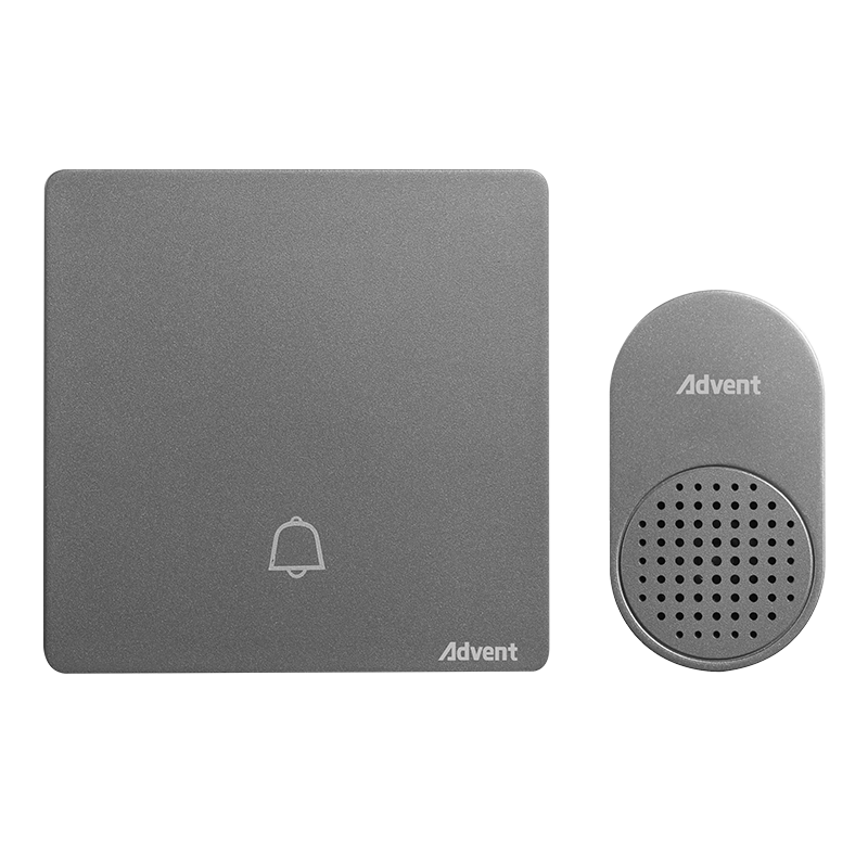 Advent Doorbell, No Battery Required, Self-Powered Wireless Doorbell, Waterproof Home Call Button FH861-313