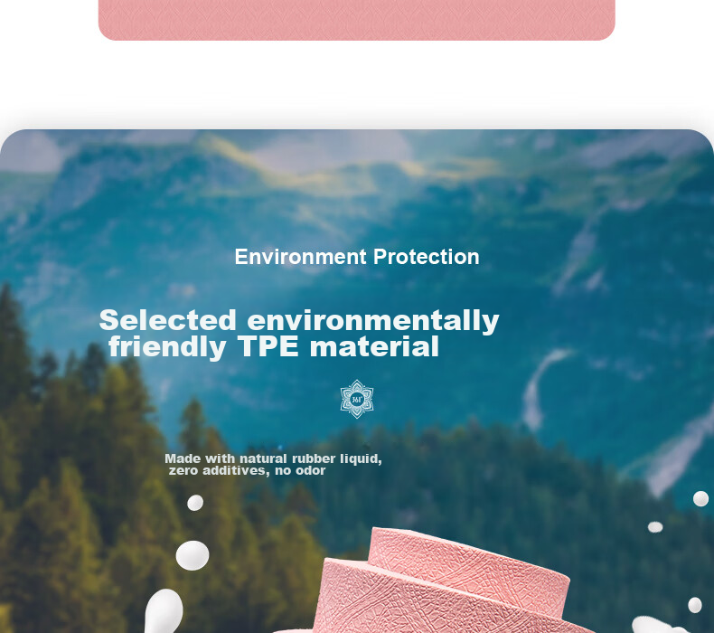 361° Yoga Mat TPE Plank Mat Elbow and Knee Protection Mat Meditation Soundproof Shock Absorption Cushion Home Small Kneeling Pad 5