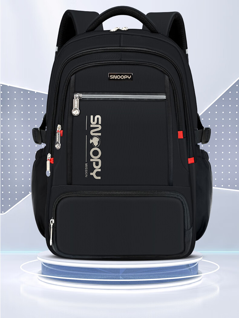 SNOOPY Backpack for Middle School Boys And College Students, Large Capacity Multifunctional Laptop Bag Travel Backpack, Blue 35L 3