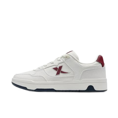 XTEP White Space | Women's Sneakers, Skateboard Shoes, Women's Casual Shoes, White Sneakers, Spring And Summer Breathable, Lightweight, Soft And Elastic Casual Shoes for Wome