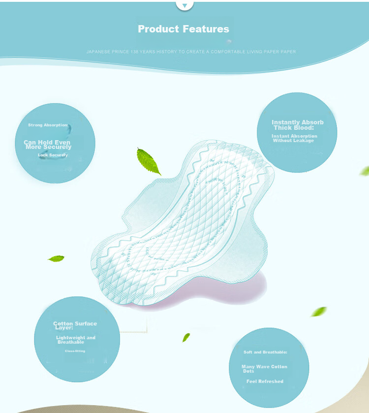 Laurier Kao Sanitary Napkins, Daily Use, Skin-Friendly F Series, Imported from Japan, Menstrual Pads, 250mm*17 Pieces, Ultra-Thi 3
