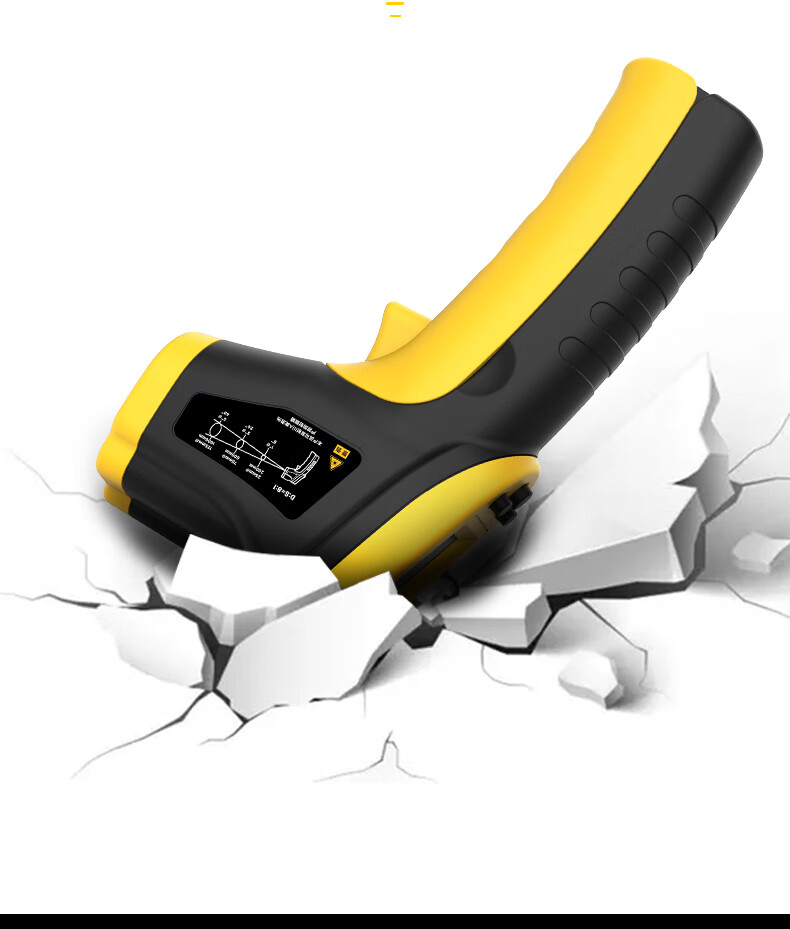 Deli Infrared Thermometer, Industrial High-Precision Temperature Gun, Kitchen Baking Water And Oil Temperature Meter 9