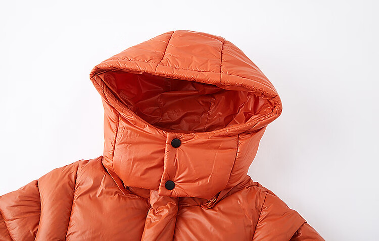 Dme [Detachable Sleeves] Winter Lightweight High-Heat Retention 90% Duck Down Stylish Front Short Back Long Women's down Jacket 12