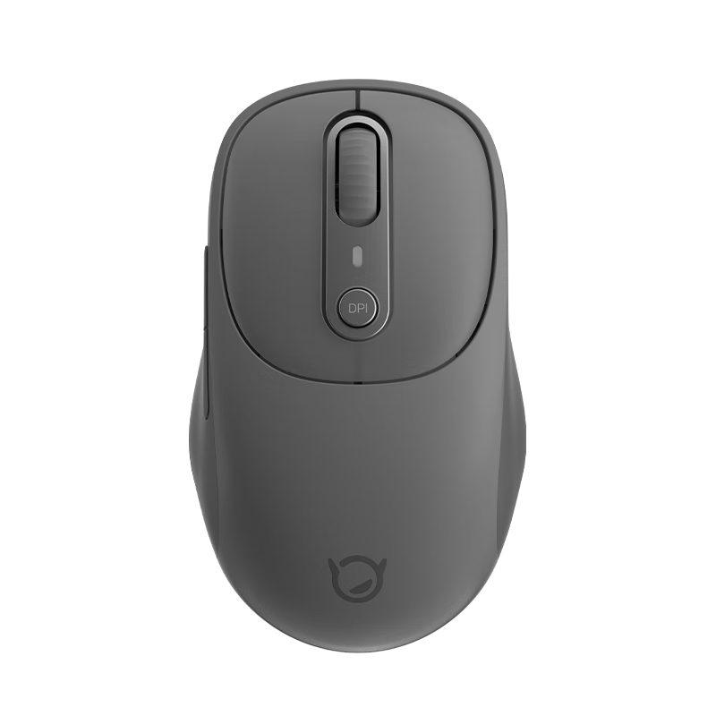 Lenovo Xiaoxin Wireless Bluetooth Rechargeable Mouse Plus, Twilight Gray, Ergonomic Design for Business Office, Quiet And Portable, Compatible with Laptops And Tablets, XM300 Single Bluetooth