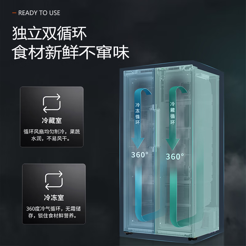 海信（Hisense）全自动制冰冰箱一体机外置取冰双开门变频风冷无霜冰箱 黑凤梨bcd-570wtvbp 570L大容量对开门冰箱 海信制冰冰箱