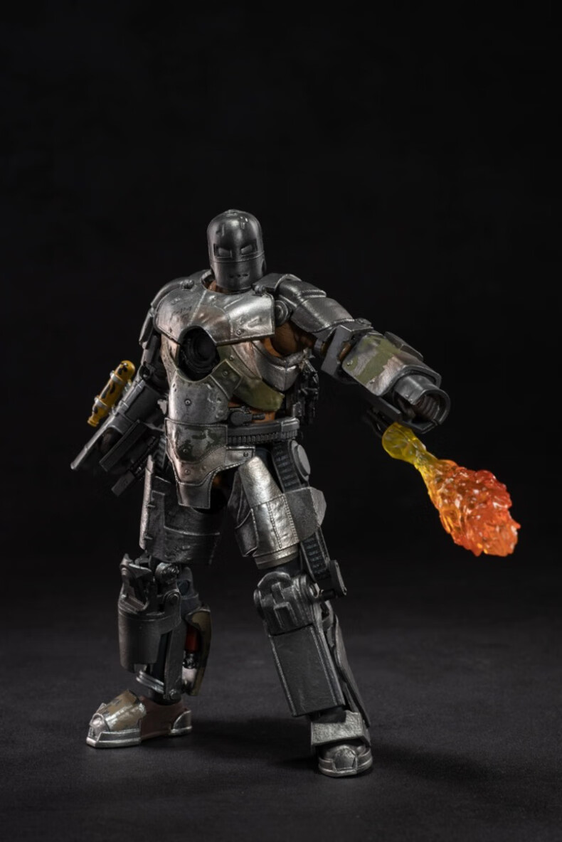 Marvel Iron Man MK1 Action Figure, 10th Anniversary Edition, Movable Model, Birthday Gift 8