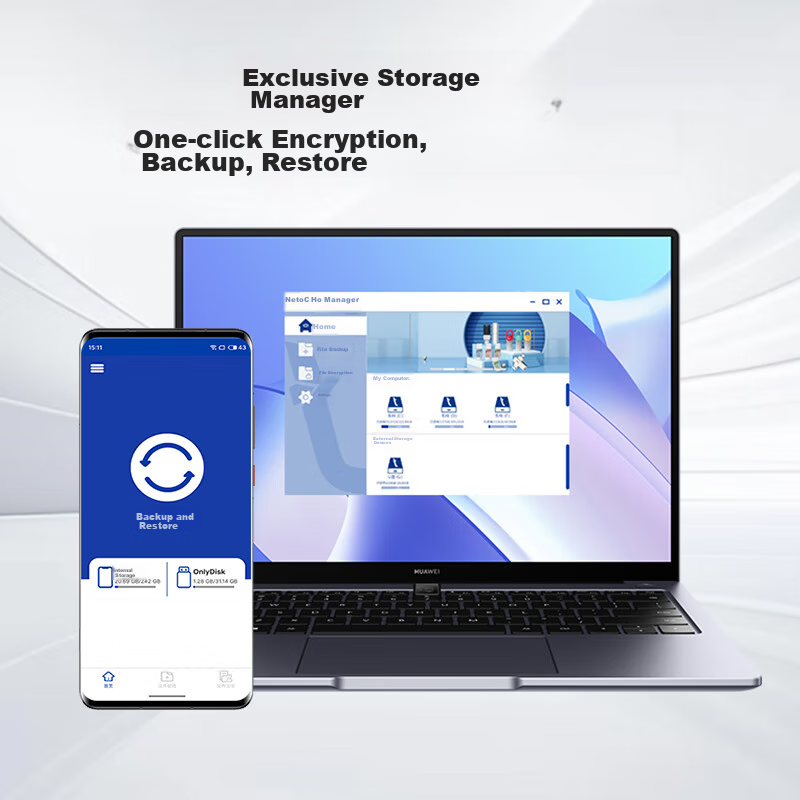 USB-накопитель Netac US8 512GB, Type-C, USB 3.2