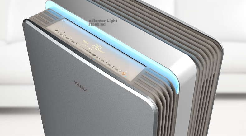 Yadu Air Purifier, Office And Home Use Air Cleaner, Removes Formaldehyde, Bacteria, Smog, Allergens And Flu, KJ600G-S5Pro 9