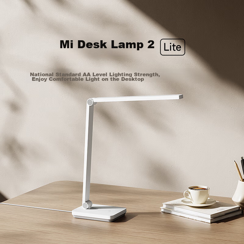 Mijia Xiaomi Mijia Desk Lamp 2 Lite, Student And Children's Study Reading Eye Protection Light Fixture, National Standard AA Grade