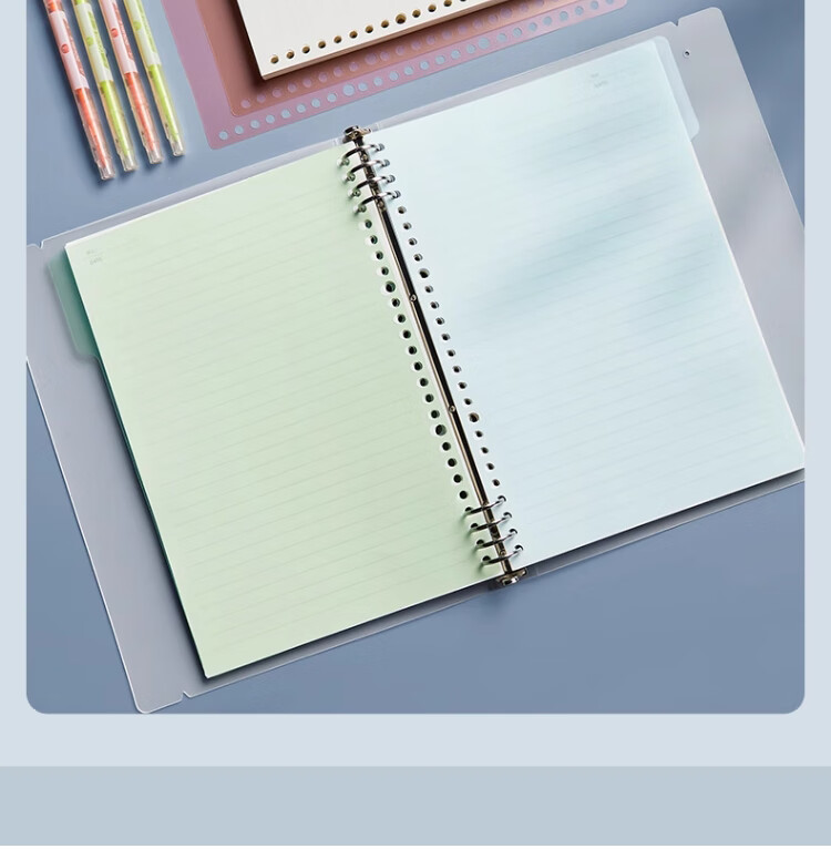 Sannianerban 3-Pack 26-Hole B5 Ruled Loose-Leaf Refill Paper for Student Writing, Thick Removable Notebook Refill Paper, B5 Ruled Refill Paper for Notebooks And Journals, 3 Packs 19