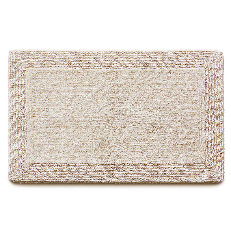 Amarelle Bathroom Mat, Dirt-Resistant Non-Slip Floor Mat, Light Camel Color (50*80cm)