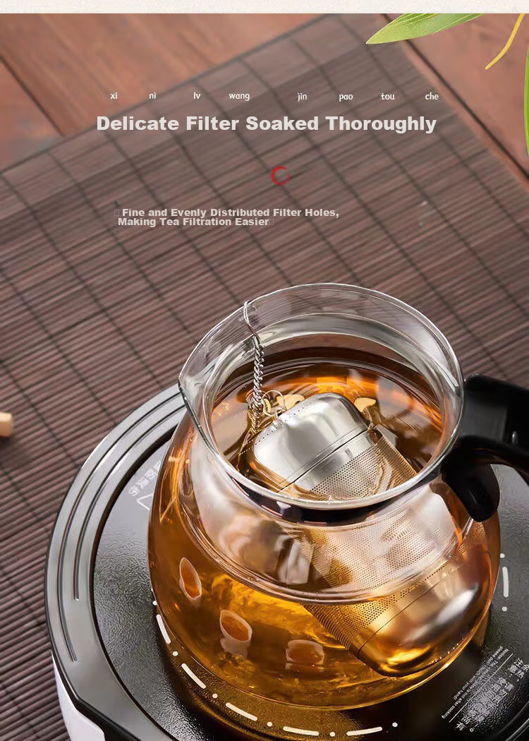 Dipuer 316 Stainless Steel Tea Strainer, Tea Infuser, Tea Leaf Filter, Tea Separator, Teapot Inner Container with Chai 5