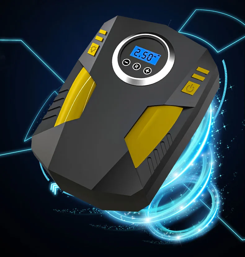 EZH car air pump car tire air pump portable electric air pump car air pump digital display automatic charging stop EZH car air pump car tire air pump portable electric air pump car air pump digital display automatic charging stop