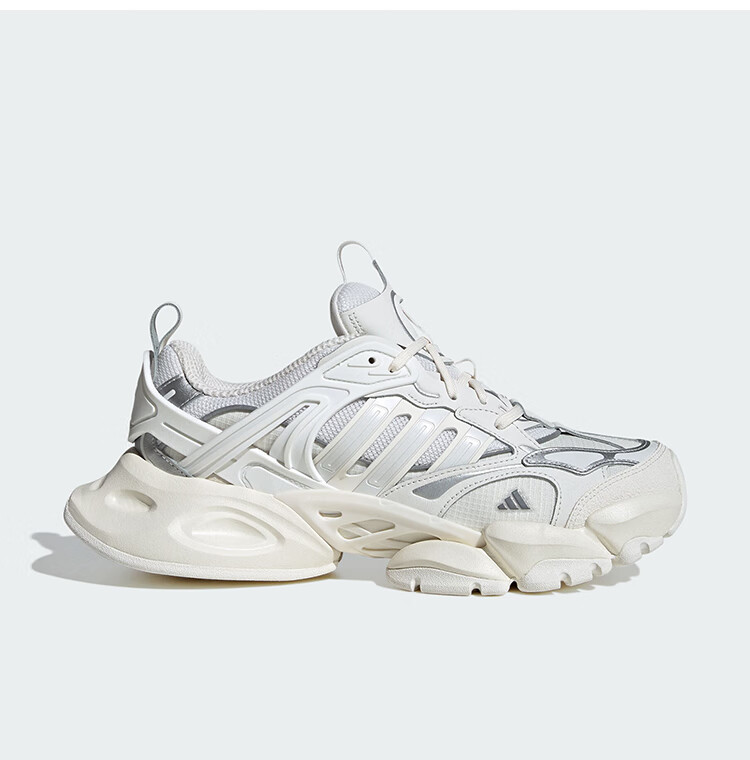 Adidas XLG RUNNER DELUXE Lightweight Armor Shoes Thick-Soled Running Shoes, Bright White, Size 42 1