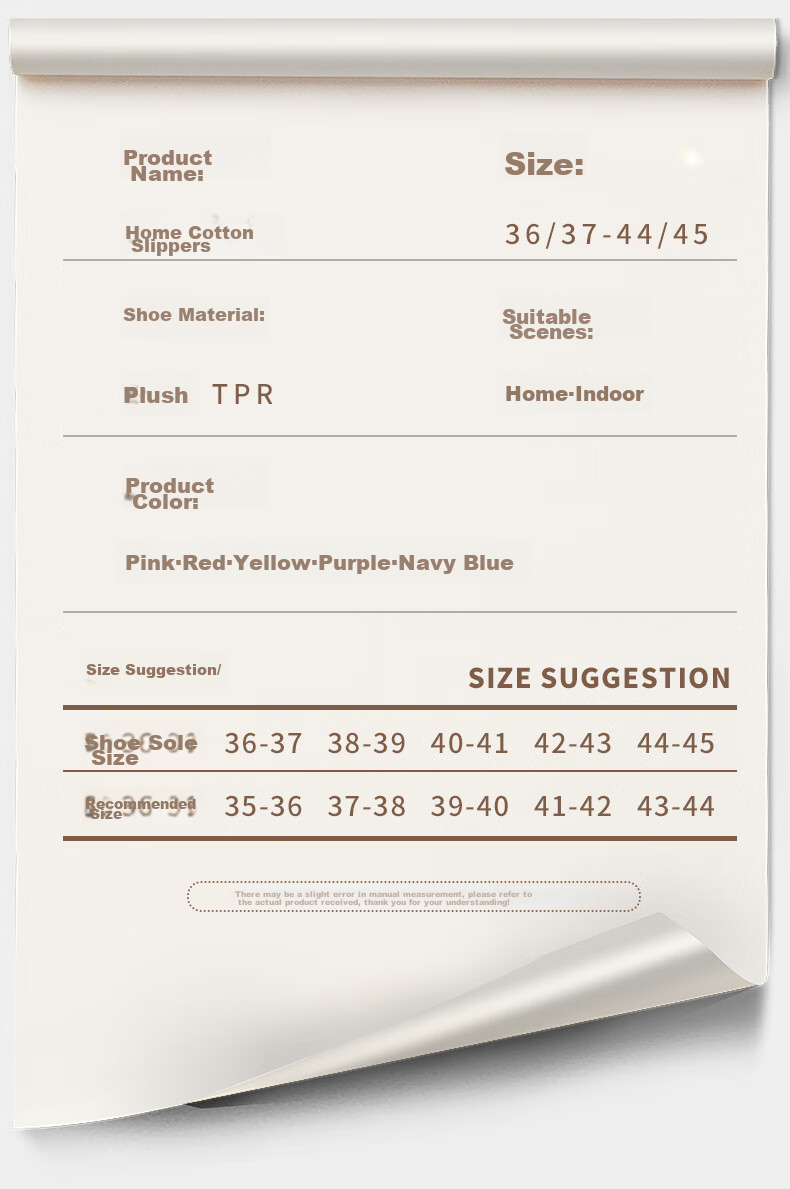 Taxiang Autumn And Winter Indoor/outdoor Couple Thick-Soled Heightening Non-Slip Padded Warm Slippers for Men TP231 11
