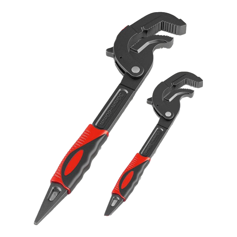 DELIXI ELECTRIC Wrench Set, Pipe Wrench, Universal Wrench, Quick-Adjust Wrench, Adjustable Multi-Function Plumbing Wrench, Self-Locking