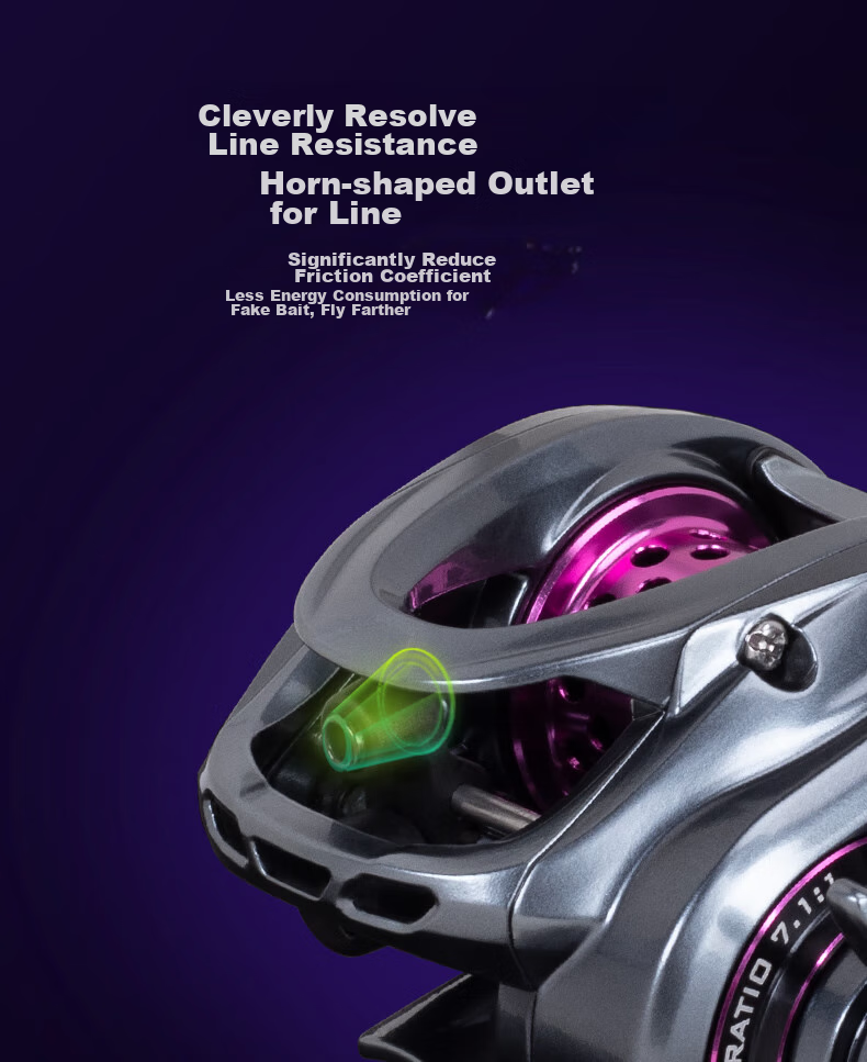 Guowangluya Small Monster Micro Water Drop Wheel, High-Speed Compared to Fugu Fish Wheel, Ultra-Light Shallow Line Cup, Load Unloading Alarm, 7-Speed Double Cup/right Hand 11