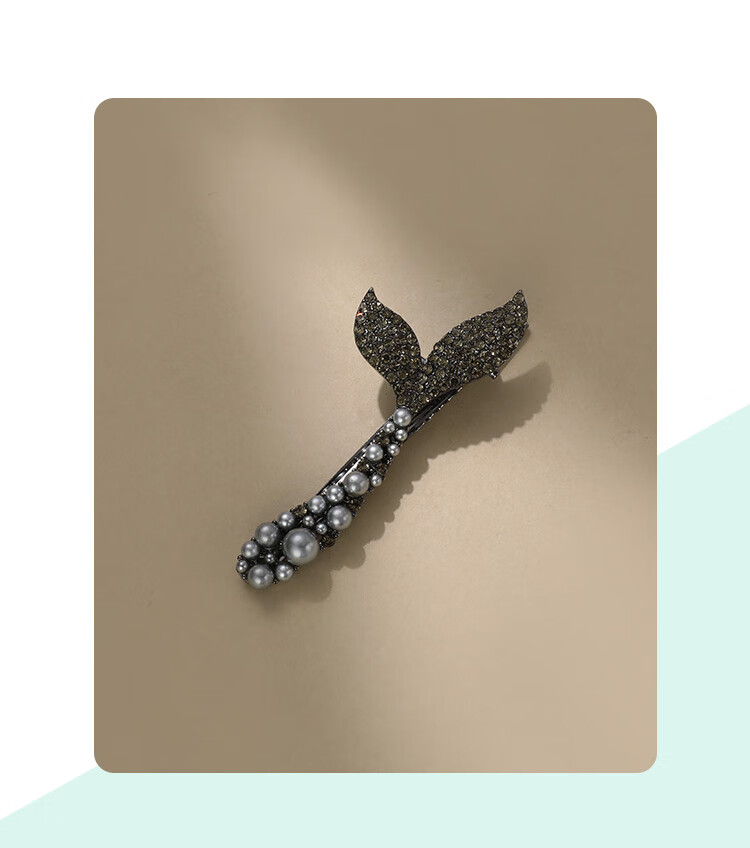 CHIMERA Mermaid Tail Hair Clip Duckbill Clip Hair Accessories for Forehead Bangs Edge Hair 6.1 Children's Day Gift 1
