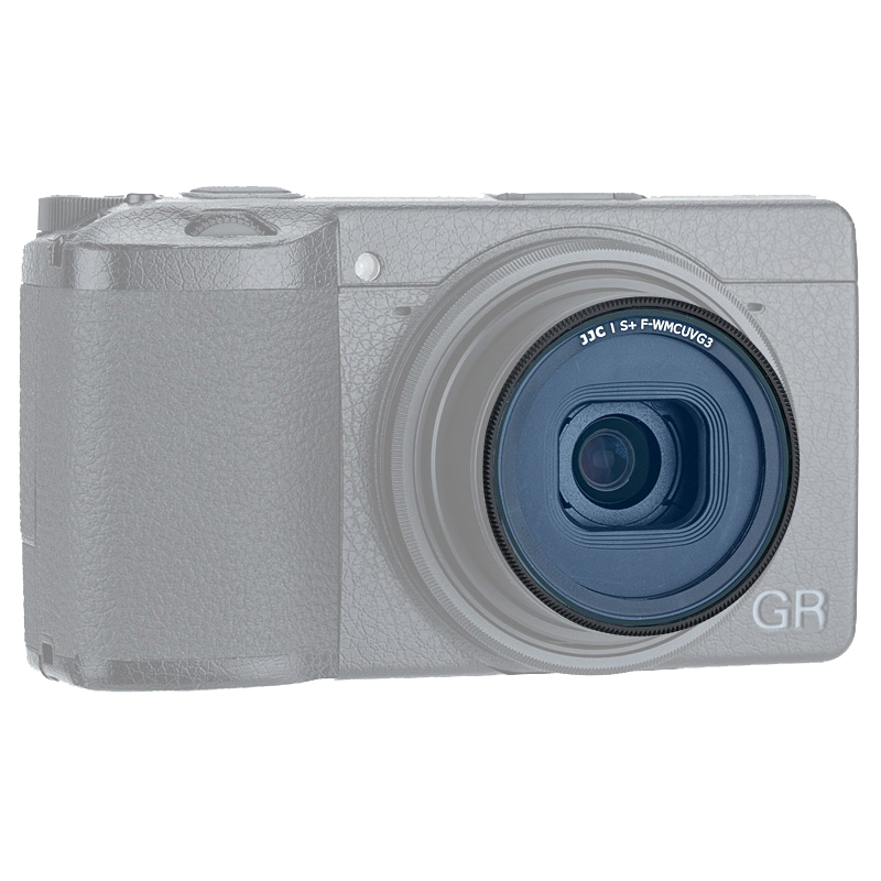 JJC Suitable for Ricoh GR4 UV Filter, GR4 HDF Lens Protector, GR2 GR3 GR3X HDF Filter, Mirrorless/camera Accessories