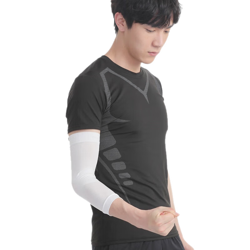 D&M Summer Sports Elbow Support for Women, Badminton And Tennis Compression Elbow Joint Extension, Lightweight Breathable Japanese Import, One Piece