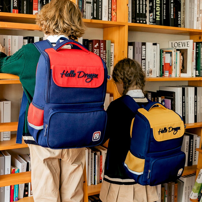Herder Backpack for Boys, Elementary School Students' Children's Backpack, 2024 New Style for Grades One to Six, Weight Reduction, Spine Protection, Ultra-Light Backpack