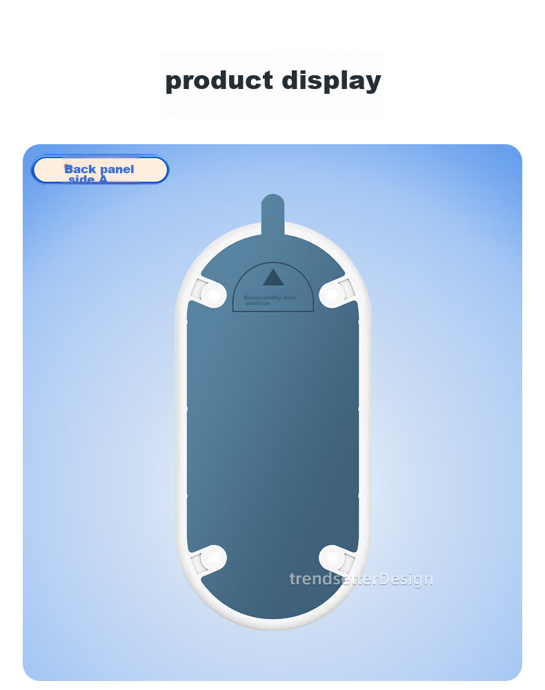 Trendsetter Adhesive Mounting Plate for 360° Visual Doorbell, Compatible with 5Pro/1P/D819 Bracket Base Wall-Mounted Adhesive Patch, Smart Doorbell Wall-Mounting Base, Strong Adhesive, Secure And Reliable 7