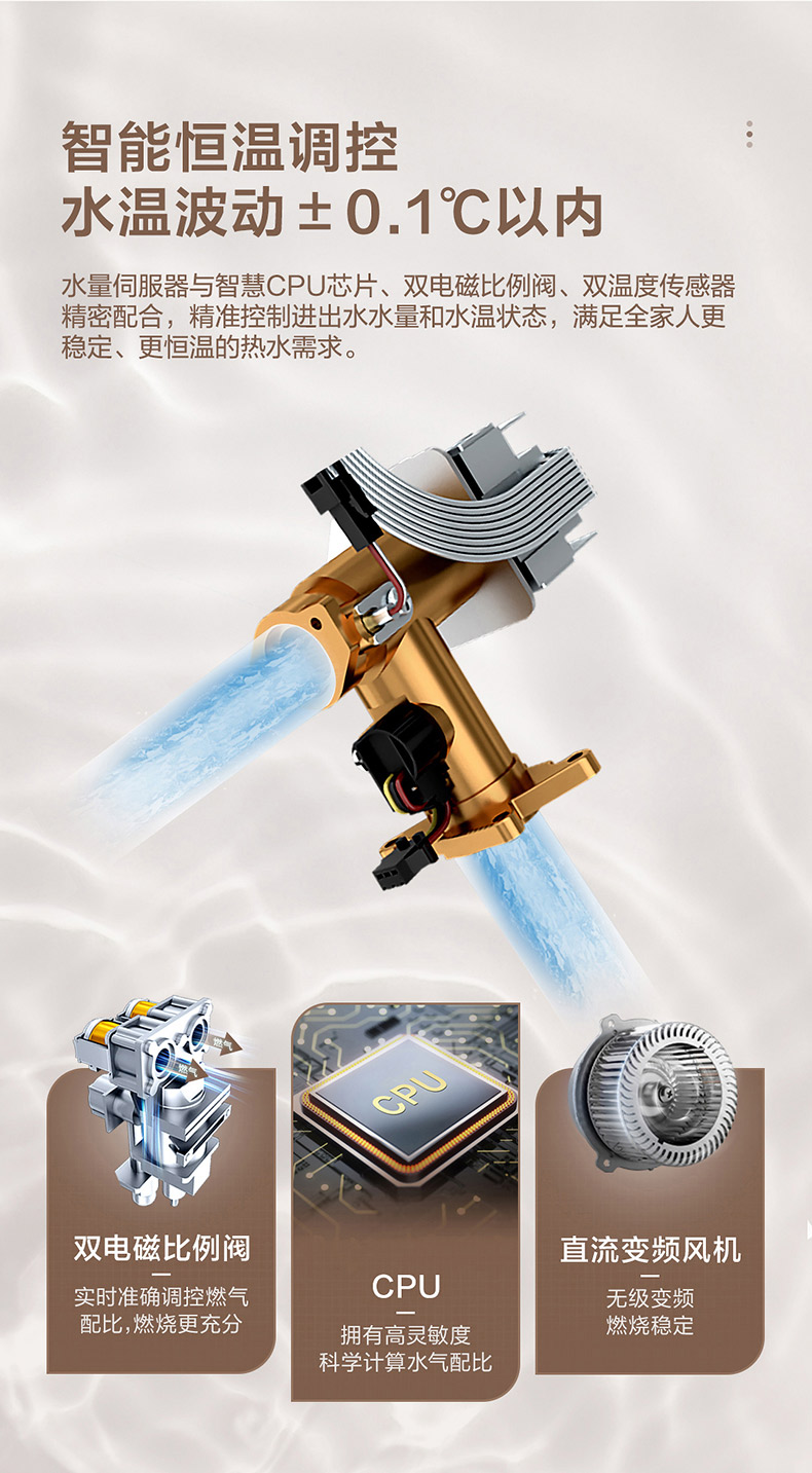 38598-海尔(Haier)16升燃气热水器天然气水伺服恒温密闭稳燃舱全面屏玻璃面板家用JSQ31-16KL5(12T)U1 以旧换新-详情图